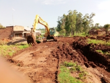 roads constructed in the first quarter